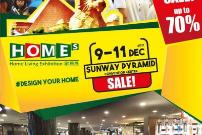 HOME Living Exhibition 2017 @ Sunway Pyramid Convention Centre(9 – 11 DEC 2017)